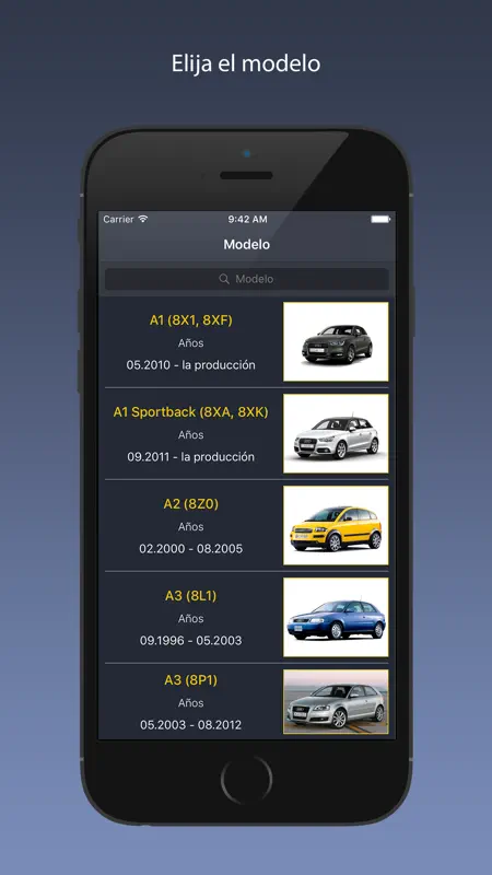 TechApp para Audi screenshot 1 of 5