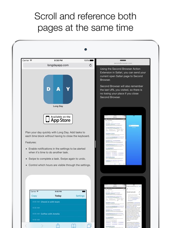 Screenshot #5 pour Second Browser