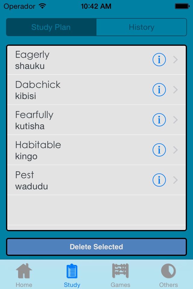 iPhone screenshot