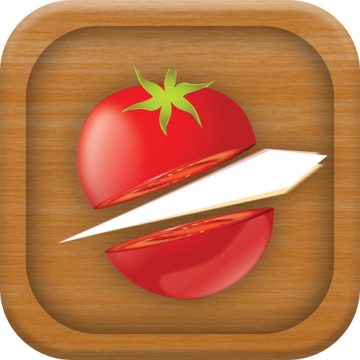 Vegetable Cutter Ninja Style iOS App