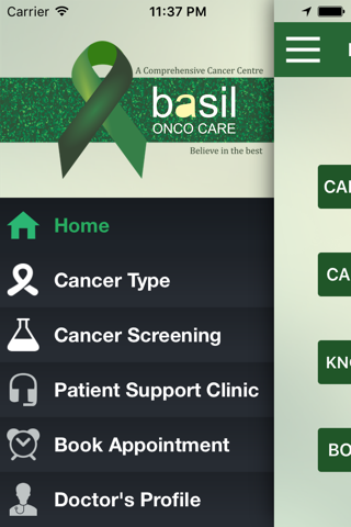 Basil OnCoCare, Cancer Hospital screenshot 2