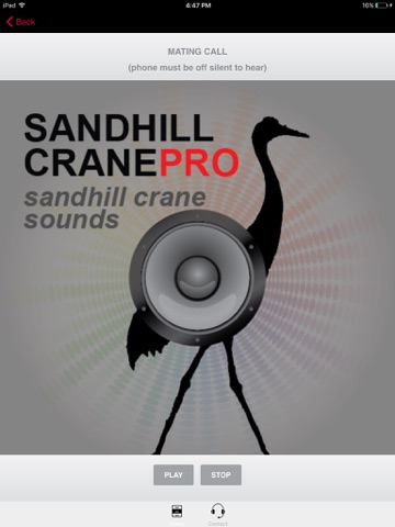 SandHill Crane Calls- SandHill Crane Hunting Call HD screenshot 2