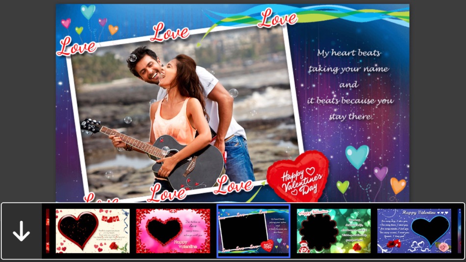 #1. Great Couple Photo Frames - Instant Frame Maker & Photo Editor (iOS) بواسطة: Patel Nishaben