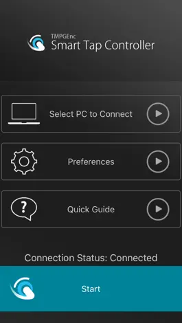 Game screenshot TMPGEnc Smart Tap Controller apk