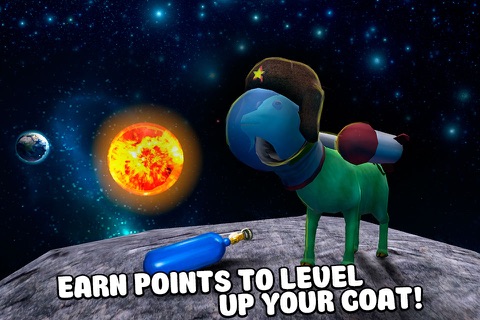 Crazy Space Goat Simulator 3D Full screenshot 3