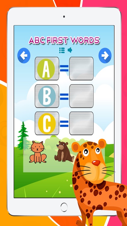 ABC First Words Puzzles for Toddlers and Kids