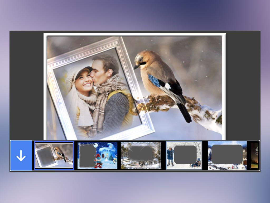 Winter Photo Frame - Free Pic and Photo Filter