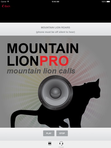 REAL Mountain Lion Calls - Mountain Lion Sounds screenshot 2