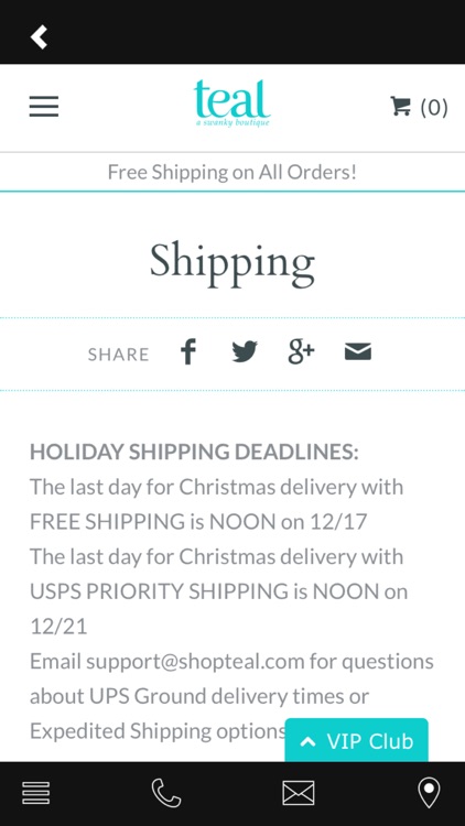 Teal a swanky boutique screenshot-3