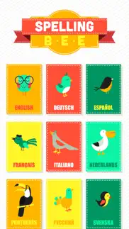 little birds spelling bee - the great game where to spell words in nine different languages айфон картинки 1