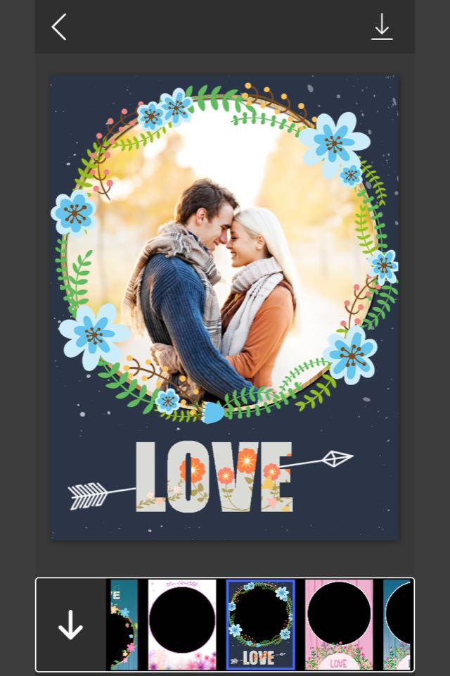 Flower Photo Frames - Elegant Photo frame for your lovely moments