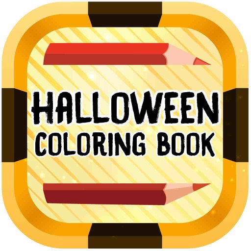 Halloween Coloring Pages - Free coloring book for kids and adult Icon