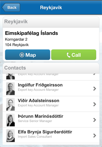 Eimskip screenshot 3