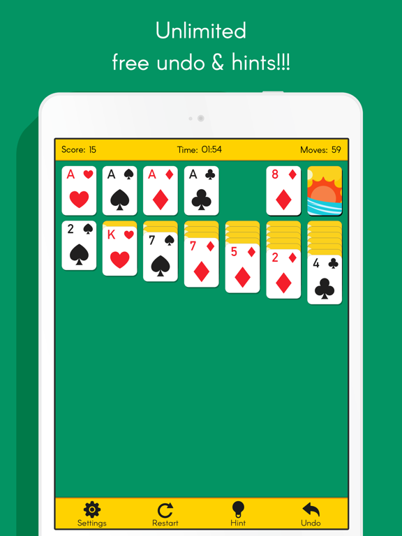 Screenshot #5 pour Solitaire:Card Game Spider Solitaire, Ace, Pyramid