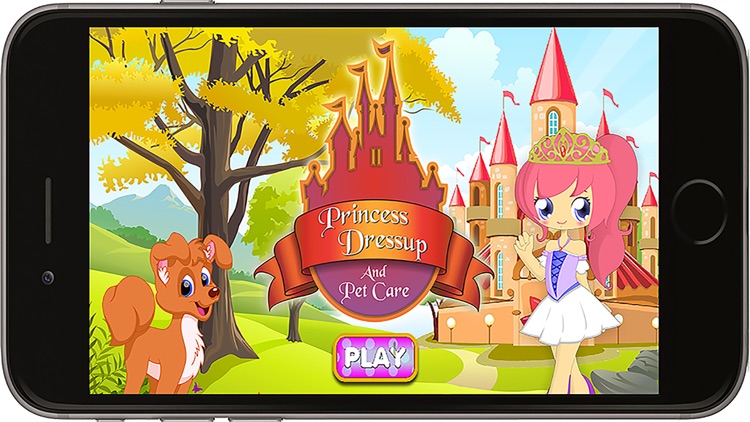 Princess Dress Up And Pet Care