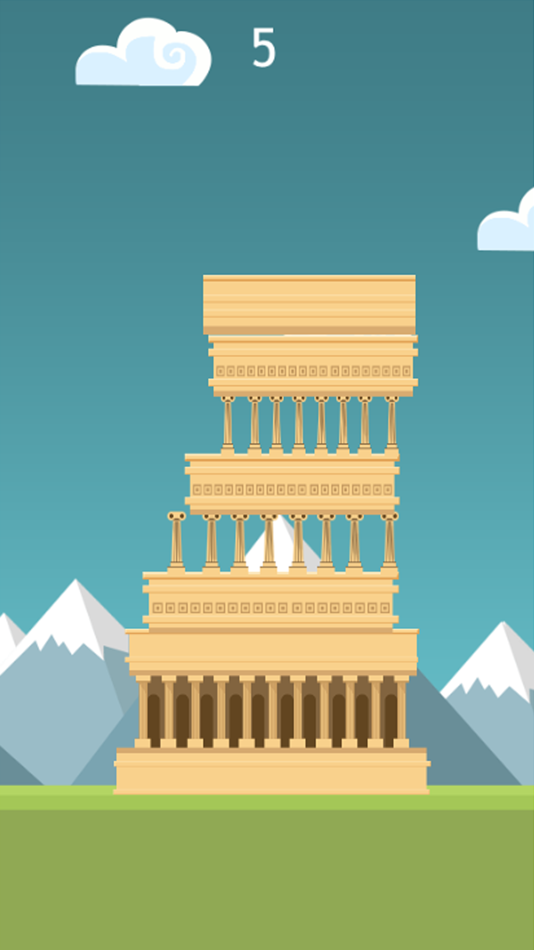 #2. The Tower Blocks: Free Building Blocken Stack Game (iOS) 由: Pruettanon Rattanalaoo
