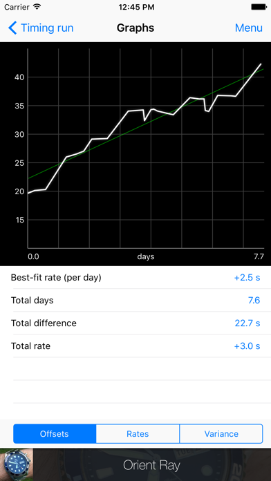 Watch Tracker Screenshot 1