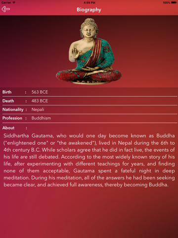 Screenshot #5 pour Gautama Buddha - Powers of the man