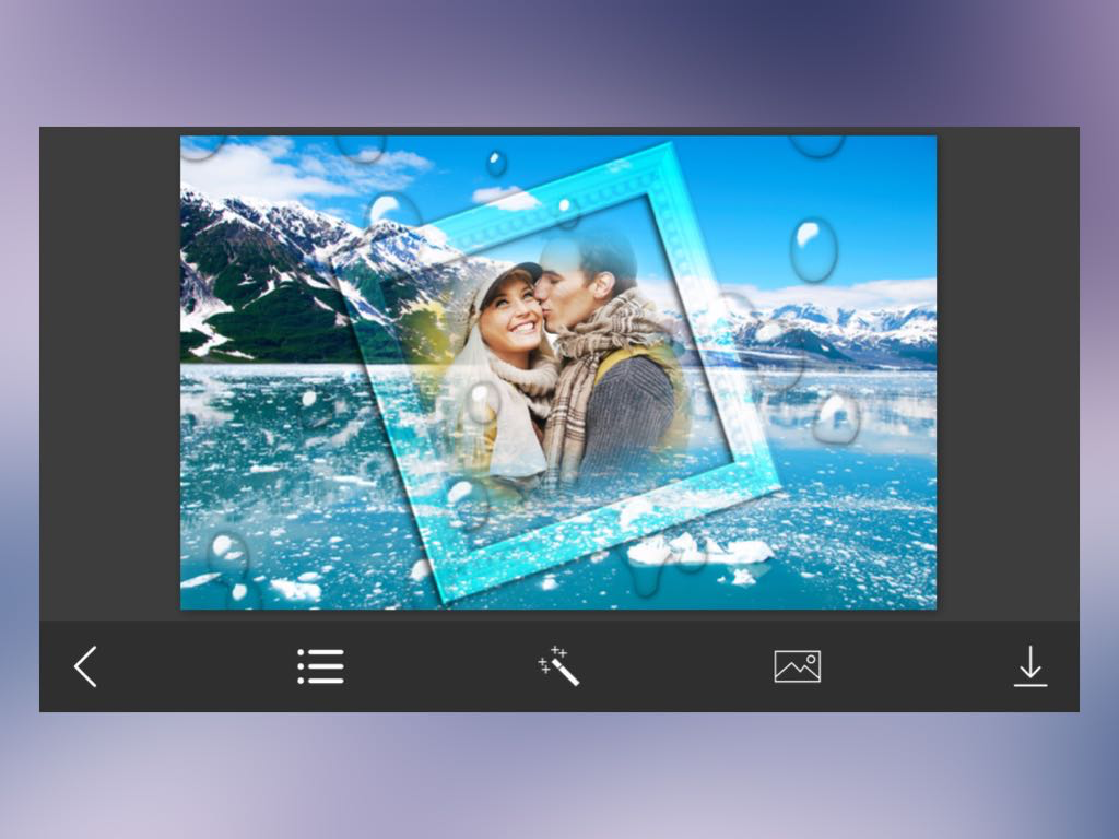 Winter Photo Frame - Free Pic and Photo Filter