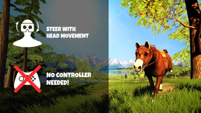 VR Horse Riding Simulator : VR Game for Google Cardboard Screenshot