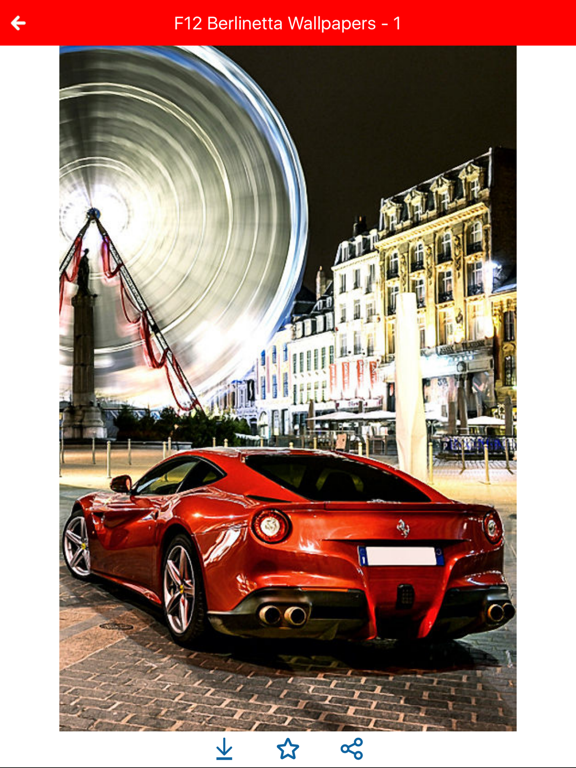 HD Car Wallpapers - Ferrari F12 Berlinetta Edition iPad screenshot