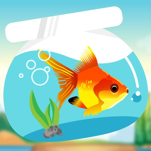 Hungry Fish Tank Flick: Big Night Fishing iOS App