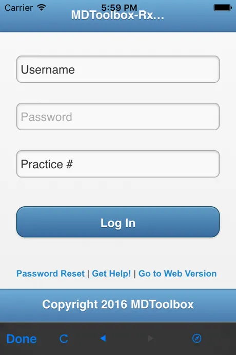 MDToolbox Rx