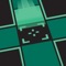 Tap anywhere when the block is dead center or it's game over