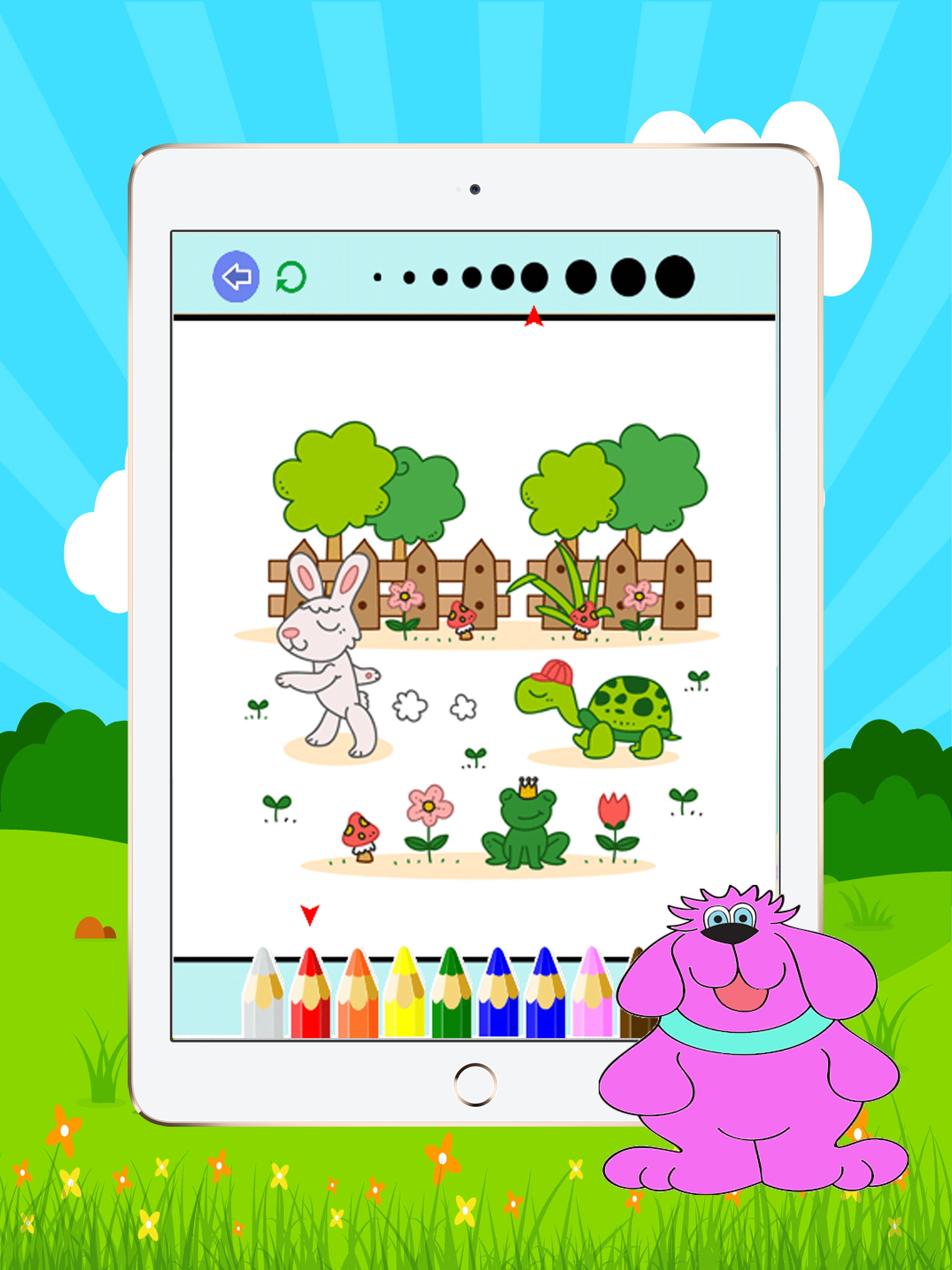 dog and cat coloring book : free printable coloring pages for adult and little kids screenshot 7