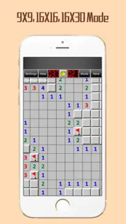 minesweeper full hd - classic deluxe free games iphone screenshot 2