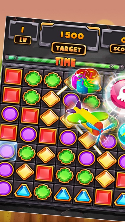 Puzzle Jewels World - Match 3 Jewels Candy Mania