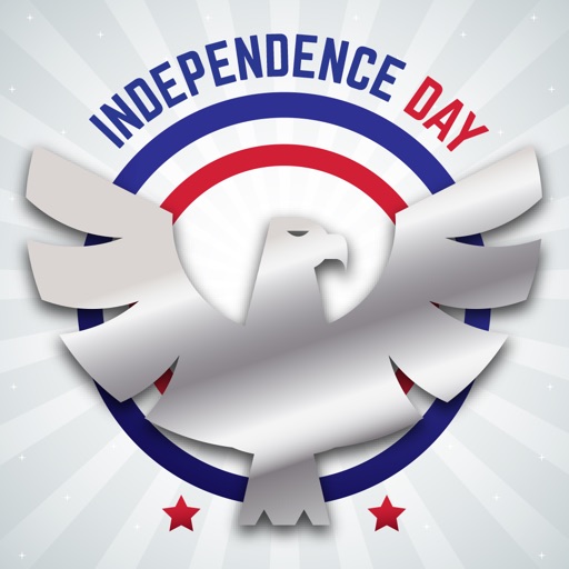 Independence Day Photo Editor with Patriotic Badges, Stickers & Backgrounds – Happy 4th of July United States of America icon