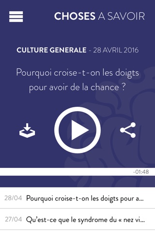 Choses à Savoir - Développez votre culture générale screenshot 2