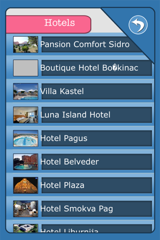 Pag Island Offline Map Tourism Guide screenshot 4