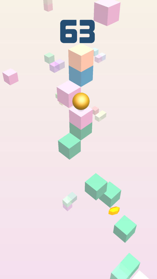 #4. Cube Skip (iOS) 由: Umbrella Games LLC