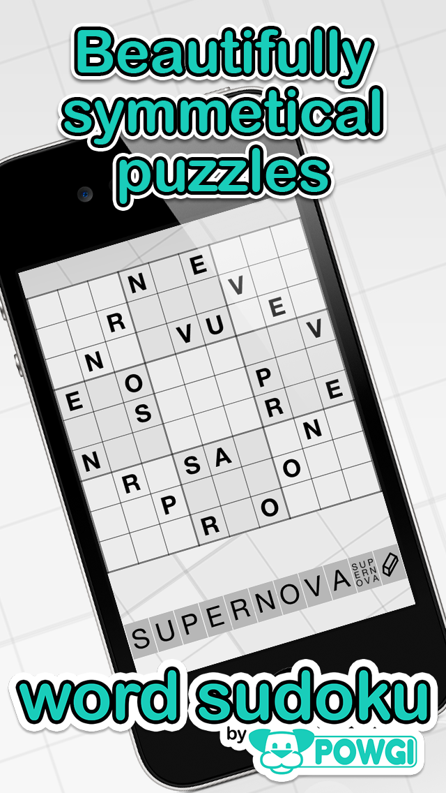 Word Sudoku by POWGI screenshot 3