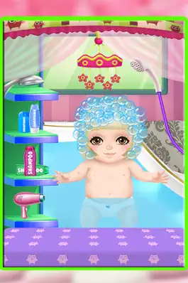 Game screenshot Baby Dress up Salon – Little kids bath & makeover spa game apk