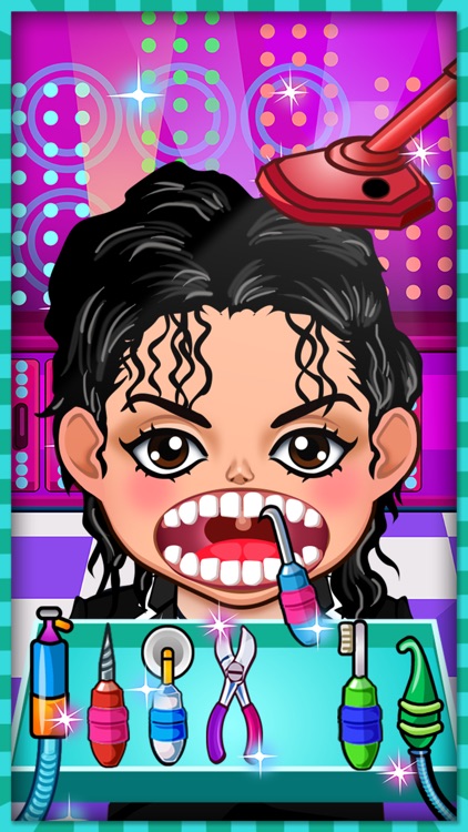 Celebrity Crazy Dentist Teeth Doctor Little Office & Shave Beard Hair Salon Free Kids Games