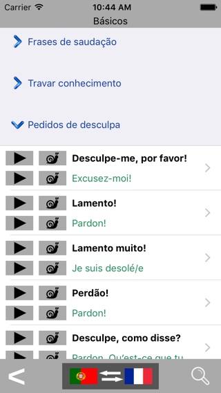 Portuguese / French Talking Phrasebook Translator Dictionaryのおすすめ画像2