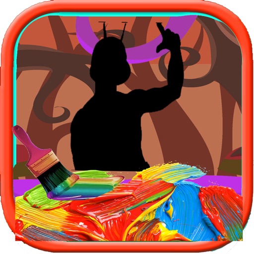 Color For Kids Game Ant Man Edition Icon