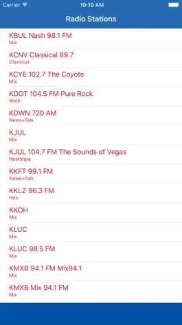 Game screenshot Radio Nevada FM - Streaming and listen to live online music, news show and American charts from the USA mod apk