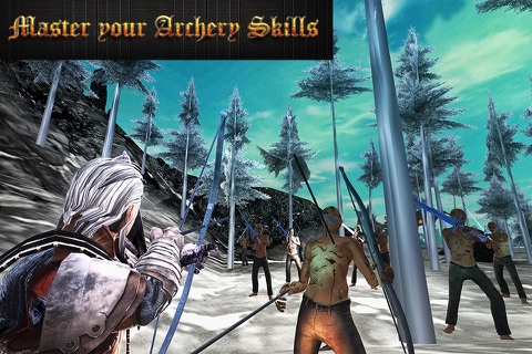 Rise of Dragon Slayer: Archery Zombies Hunting2016 screenshot 2