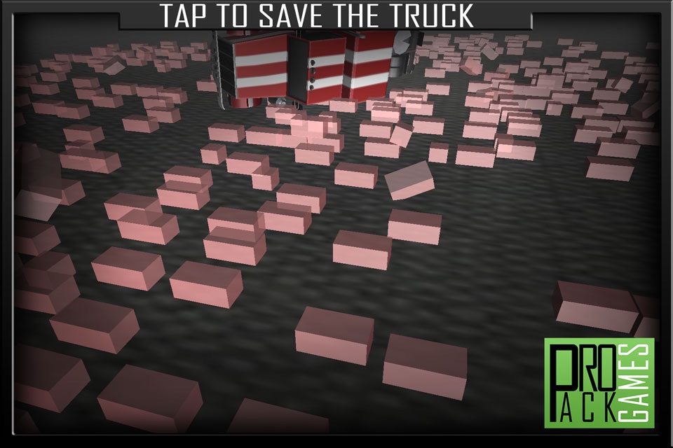 Tap to save the truck – Drive your diesel trailer and eliminate the road blocks screenshot 4