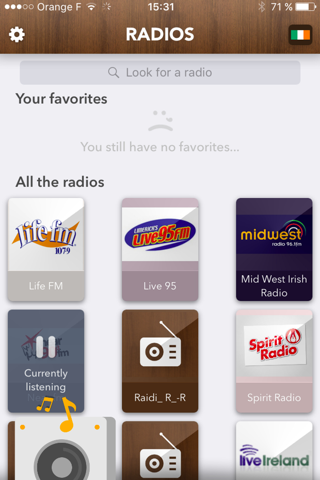 Irish Radio Éireann access all Radios Ireland - náhled