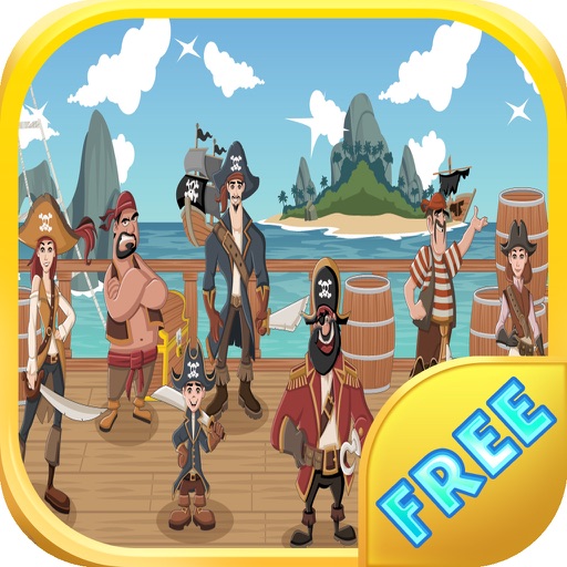 Pirate Jigsaw Puzzle for Kids Icon