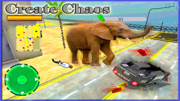Elephant Run Simulator 2016 – Non Stop City Rampage & Crashing Defense against Hunters and Bulls