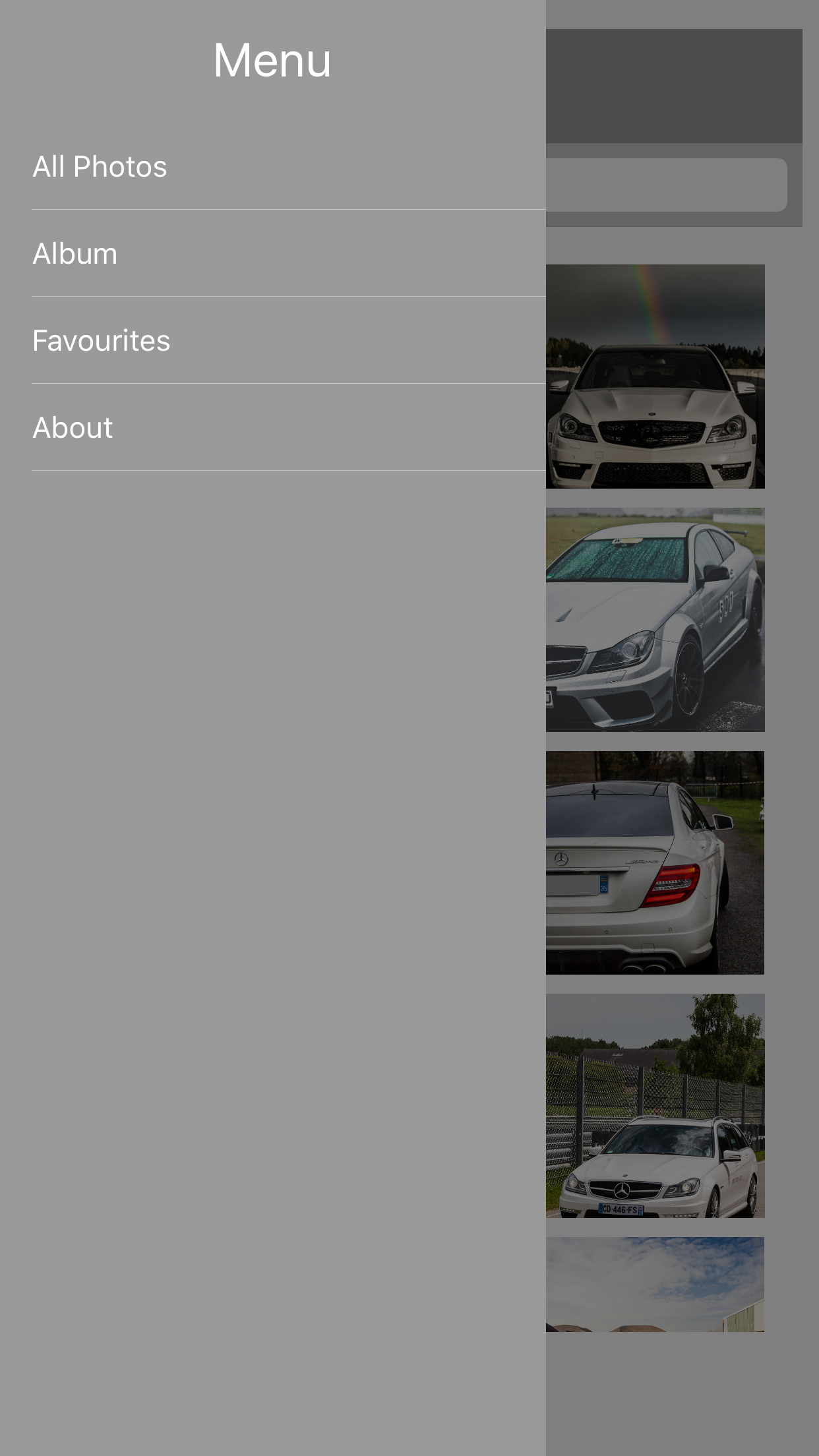 HD Car Wallpapers - Mercedes C63 Edition