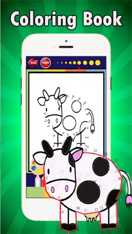 Game screenshot Дошкольный Dot Dot чтобы книжка-раскраска: полные раскраски по точке подключения для малышей и детей hack