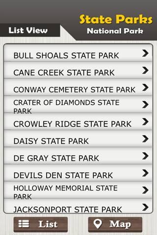 Arkansas State Parks & National Parks Guide screenshot 3