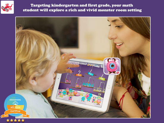 Screenshot #4 pour Friendly Math Monsters for Kindergarten